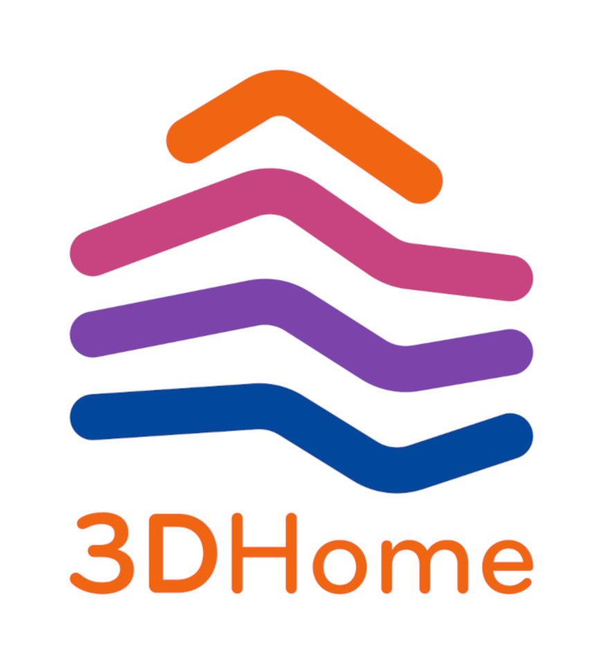 Logo de 3D HOME CR